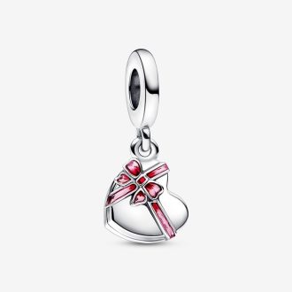 Pandora Openable Heart Chocolate Gift Box Dangle Charm