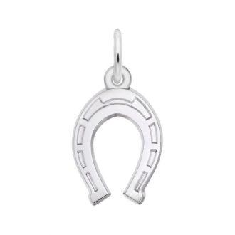 Horseshoe Charm in Sterling Silver by Rembrandt Charms