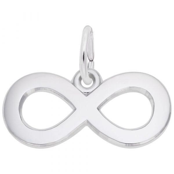 Infinity Charm in Sterling Silver by Rembrandt Charms