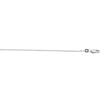 An elegant, durable 24-inch long DC cable chain that makes the perfect accessory for any wear. Crafted from stainless steel, it's 1.4 millimeters thick guaranteeing robustness and longevity. Shining with a graceful luster, this chain is perfect for attaching pendants or decorative pieces, instantly amplifying your style.