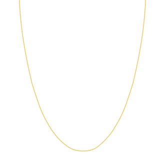 Delicate wheat chain necklace with lobster clasp, perfect for layering, 22" long, 1.25mm width.