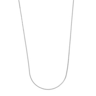 Box Chain 1.2mm in Sterling Silver, 22" Length