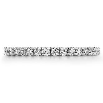 Hearts On Fire Transcend Wedding Band with .30ctw Round Diamonds in Platinum