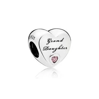 Pandora Granddaughter Heart Charm