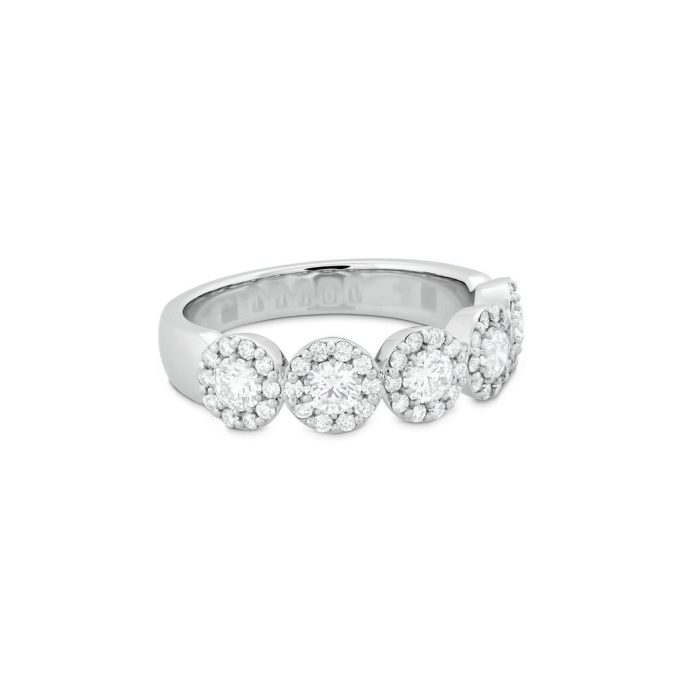 Hearts on Fire Fulfillment Band with .89ctw Round Diamonds in 18k White Gold