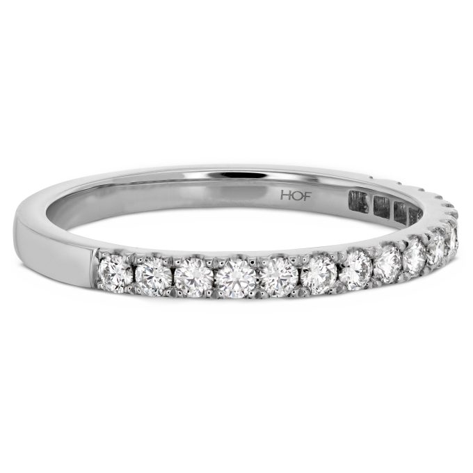 Hearts on Fire Transcend Band with .28ctw Round Diamonds in 18k White Gold