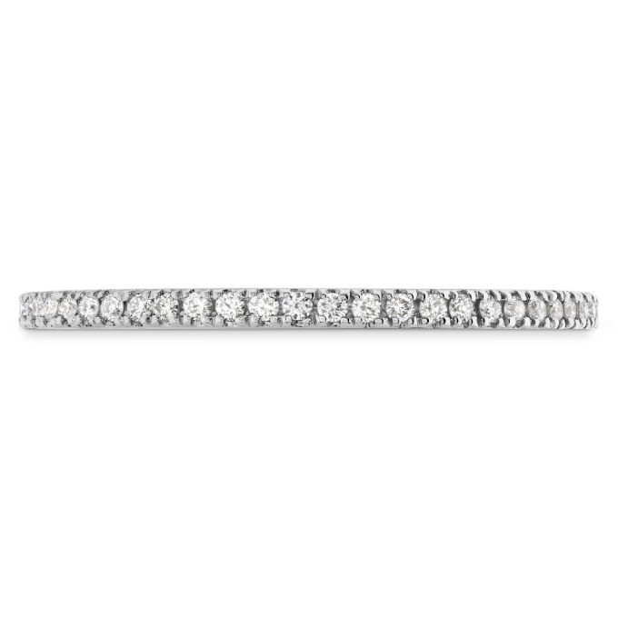 Hearts on Fire Classic Eternity Band with .20ctw Round Diamonds in 18k White Gold