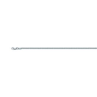 Wheat Chain 1.25mm in Sterling Silver 18" Length