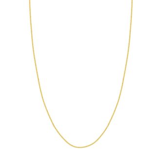 Wheat Chain 20" Length in 14k Yellow Gold