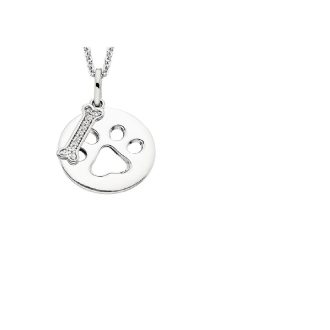 This elegant pendant features a striking design of a cut-out paw print, an adorable accessory for any pet lover. Crafted from stainless steel for durability and polished to shine. It comes included with a chain, re-defining effortless style. Please note, any additional charms are not included and will need to be purchased separately.