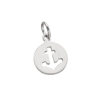This nautical-inspired accessory is made of robust stainless steel with a smooth, matte finish. The design features a traditional anchor shape that symbolizes strength and stability. This small adornment makes an ideal accent for your jewellery collection or a thoughtful gift for those with a fondness for the sea. Ideal for a necklace, bracelet, or customers have also affixed to their boats as a symbol of good luck dominating the seas and oceans men have for many centuries.