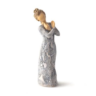 Bring your environment to life with this intricately-crafted musical artifact featuring an elegant light-toned tree figure. Embodying the divine dialogues of mother nature, its notes whisper to your heart while adding an artistic aura to your surroundings. Its splendor is likened to a poetic blend of natures' symphony and human craftsmanship.