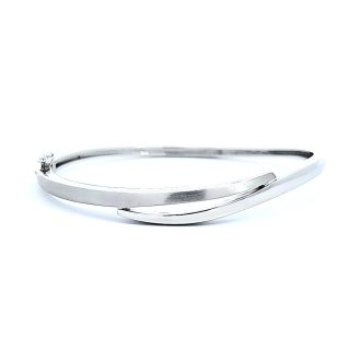 Breuning Bangle Bracelet in Sterling Silver
