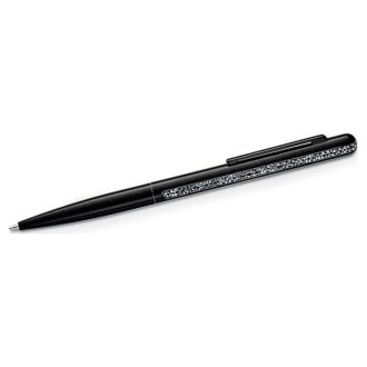 This striking, high-quality ballpoint pen adds a touch of sophistication to your writing experience. Embedded with sparkling crystals for a subtle shimmer, it boasts a sleek black design for understated elegance. Perfect for office, home or gift giving, it guarantees smooth, precise writing while doubling as a delightful style statement.