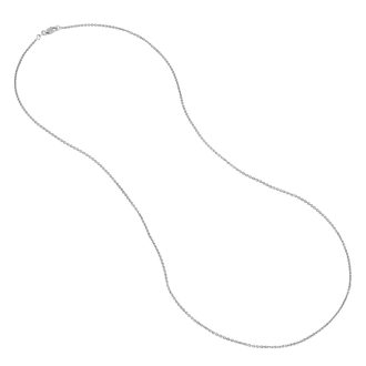 Cable Chain 18" Length in Sterling Silver