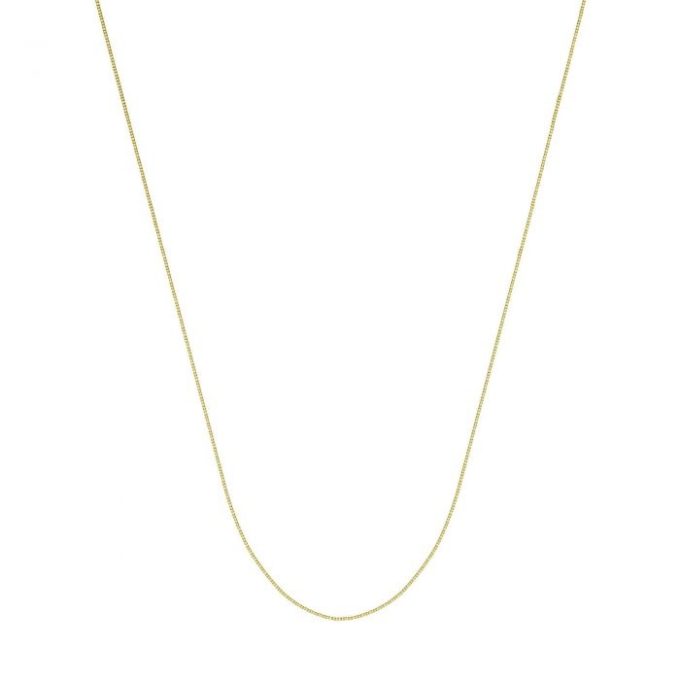 Box Chain 20" in 14k Yellow Gold