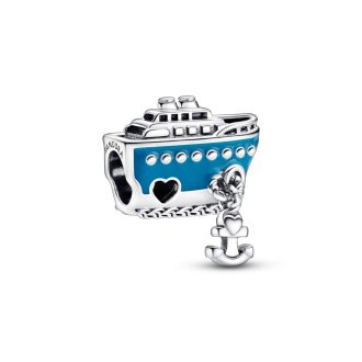 Pandora Anchored Cruise Ship Charm