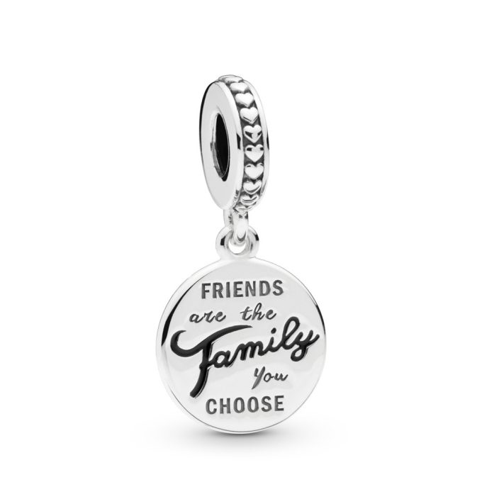 Pandora Friends Are Family Dangle Charm