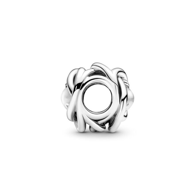 Pandora April Clear Eternity Circle Charm