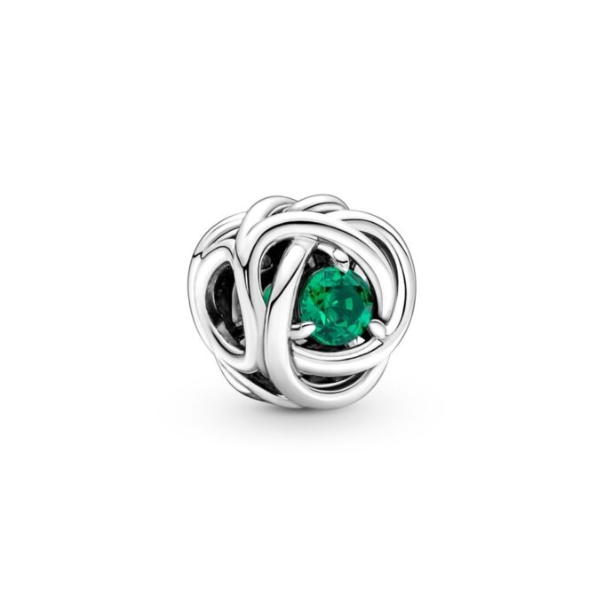 Pandora May Green Eternity Circle Charm