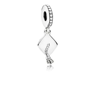 Graduation Cap Dangle Charm