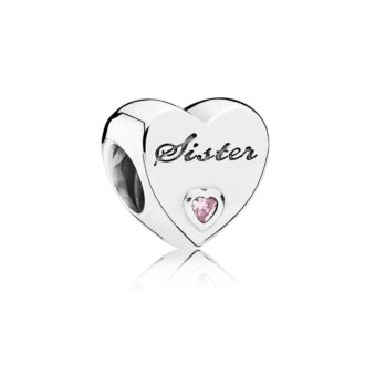 Sister Heart Charm