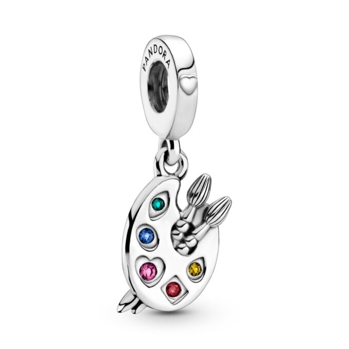 Pandora Artist's Palette Dangle Charm