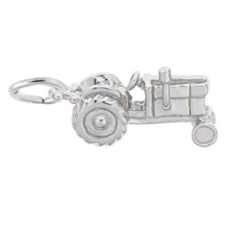 Rembrandt Tractor Charm In Sterling Silver