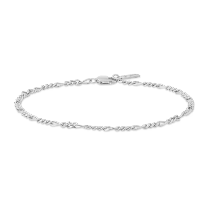 Ania Haie Silver Filia Curb Link Bracelet