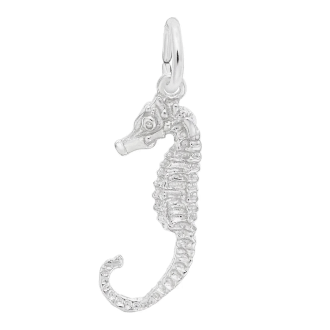 Seahorse Charm in Sterling Silver by Rembrandt Charms