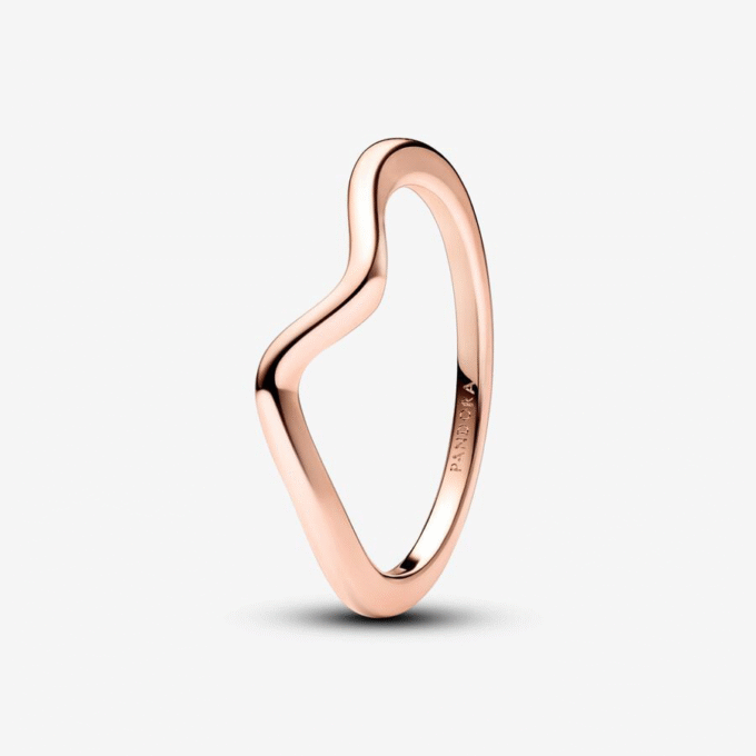 Pandora Polished Wave Ring
