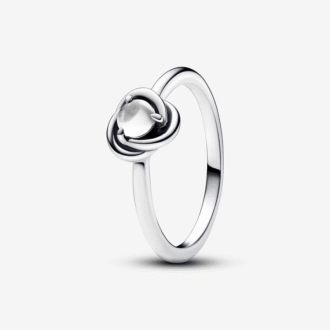 Pandora April Clear Eternity Circle Ring