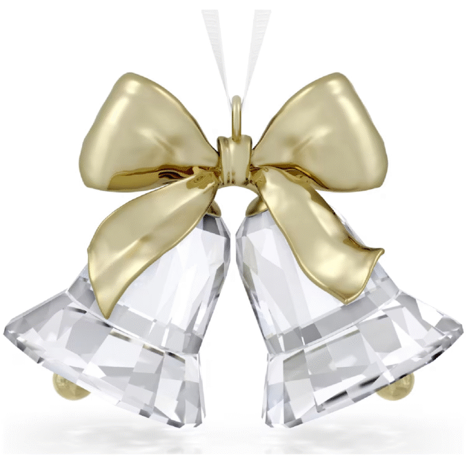 Swarovski Holiday Magic Bell Ornament - Festive Crystal Decor