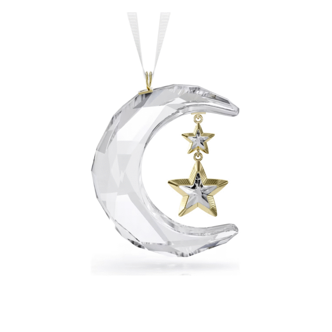 Swarovski Holiday Magic Moon and Star Ornament
