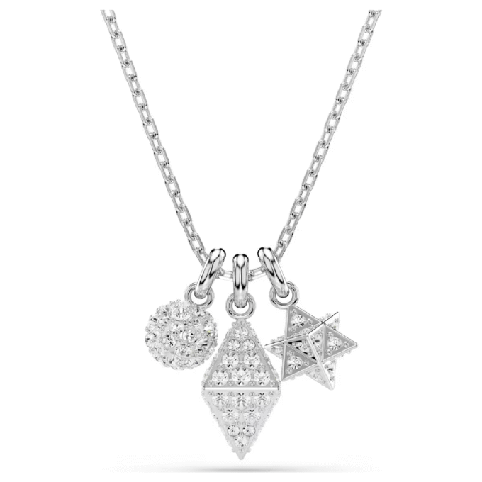 Swarovski Dextora Charm Pendant - Sphere, Star, Pyramid Dangle