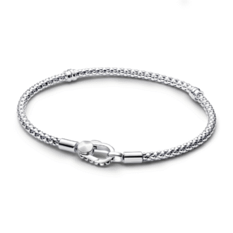 Pandora Moments Studded Chain Bracelet