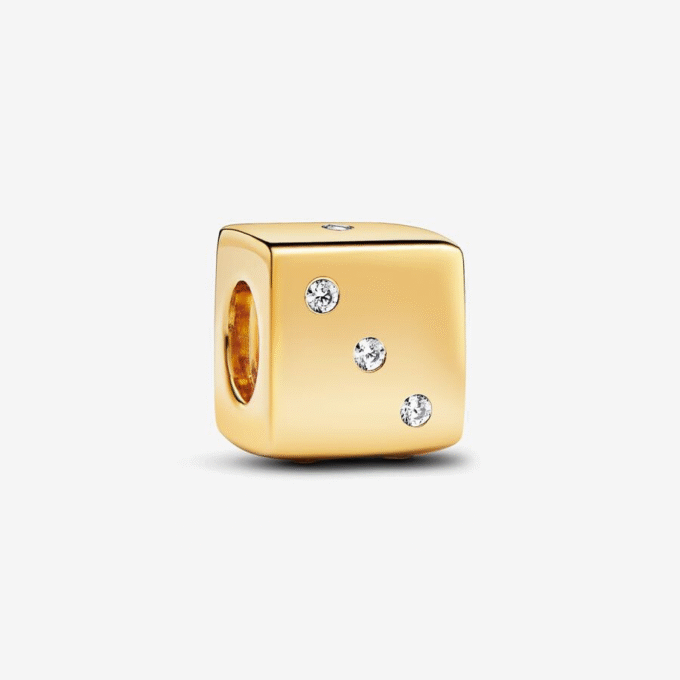 Pandora Sparkling Dice Charm