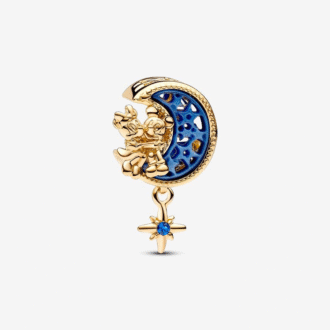 Pandora Disney Mickey & Minnie Mouse Crescent Moon Charm