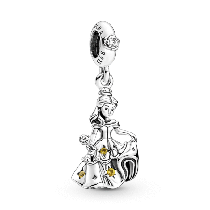 Pandora Disney Beauty and the Beast Dancing Belle Dangle Charm