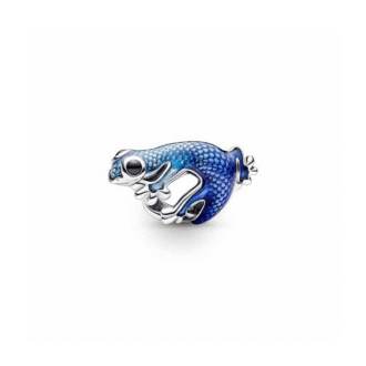 Pandora Metallic Blue Gecko Charm