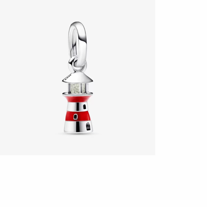 Glow-in-the-dark Lighthouse Dangle Charm