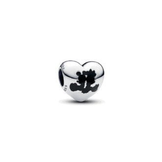 Pandora Disney Mickey & Minnie Mouse Heart Charm
