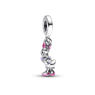 Pandora Disney Daisy Duck Enamel Dangle Charm