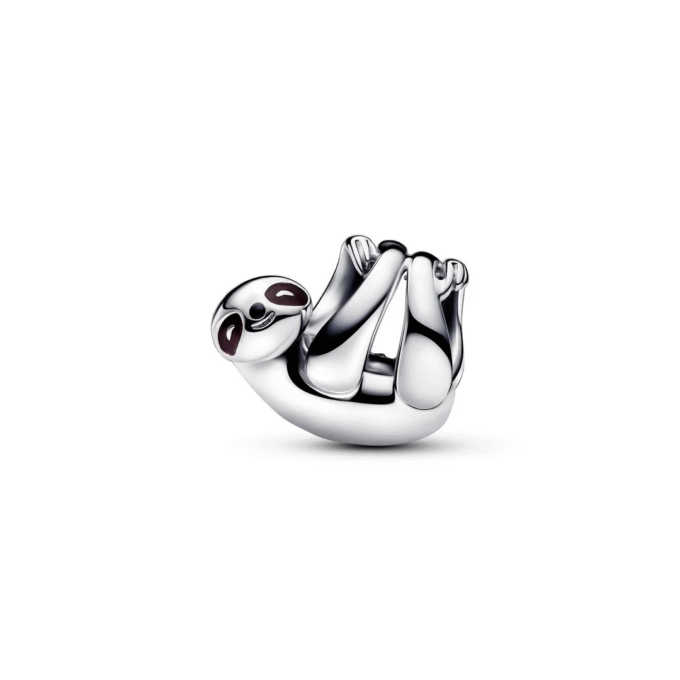 Pandora Silver Enamel Sloth Charm