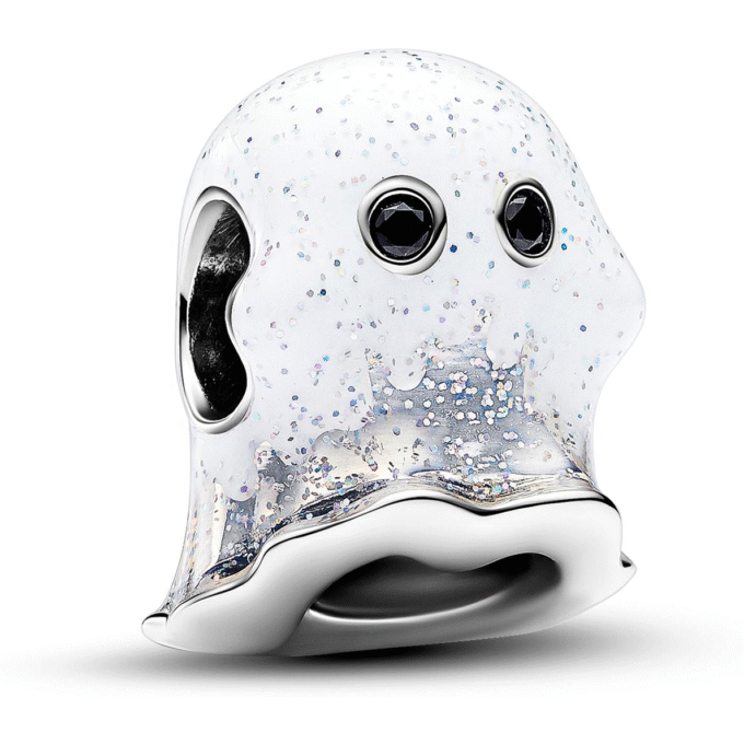 Pandora Glow-in-the-Dark Shimmering Ghost Charm