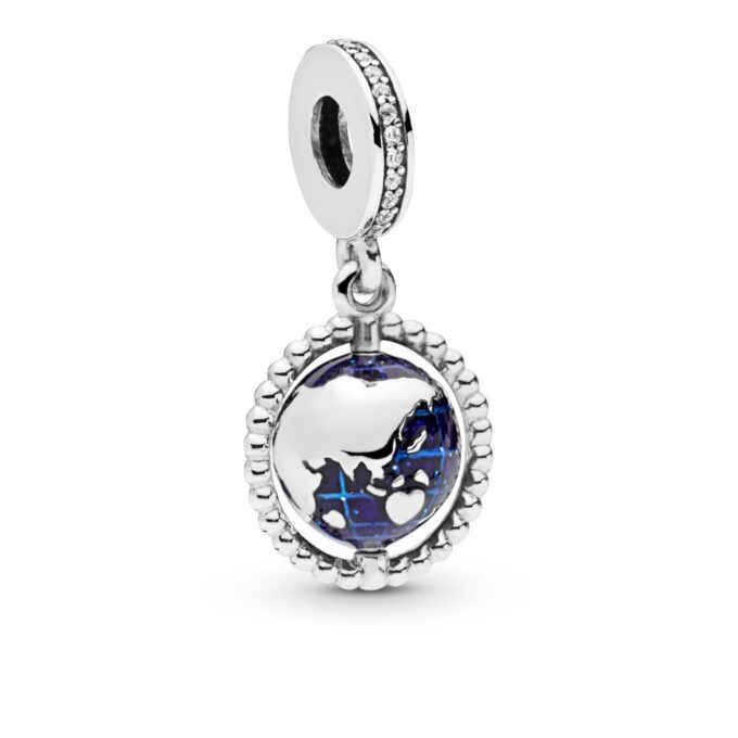 Pandora Spinning Globe Dangle Charm