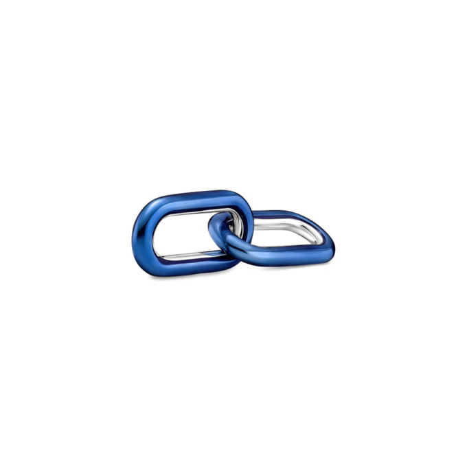 Pandora ME Styling Electric Blue Double Link Bracelet