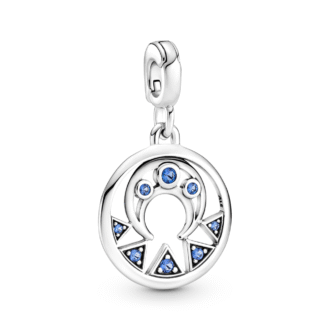 Pandora Moon & Rays Medallion with Cable Chain