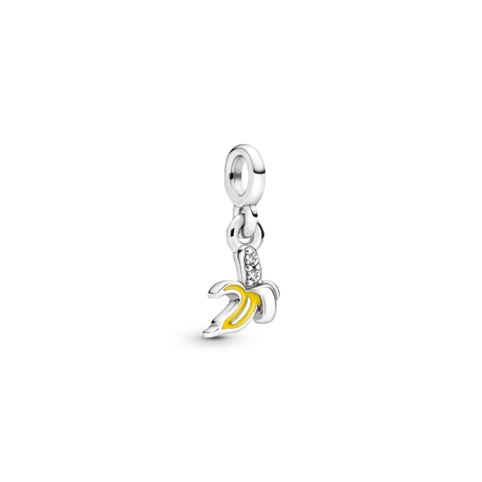 Pandora Banana Sterling Silver Dangle Charm