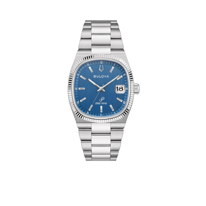 Bulova Men's Super Seville Blue Dial Dress Watch